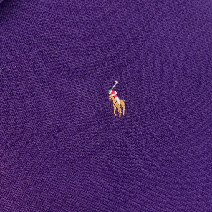 Polo Ralph Lauren Quarter-Zip Sweatshirt Purple
