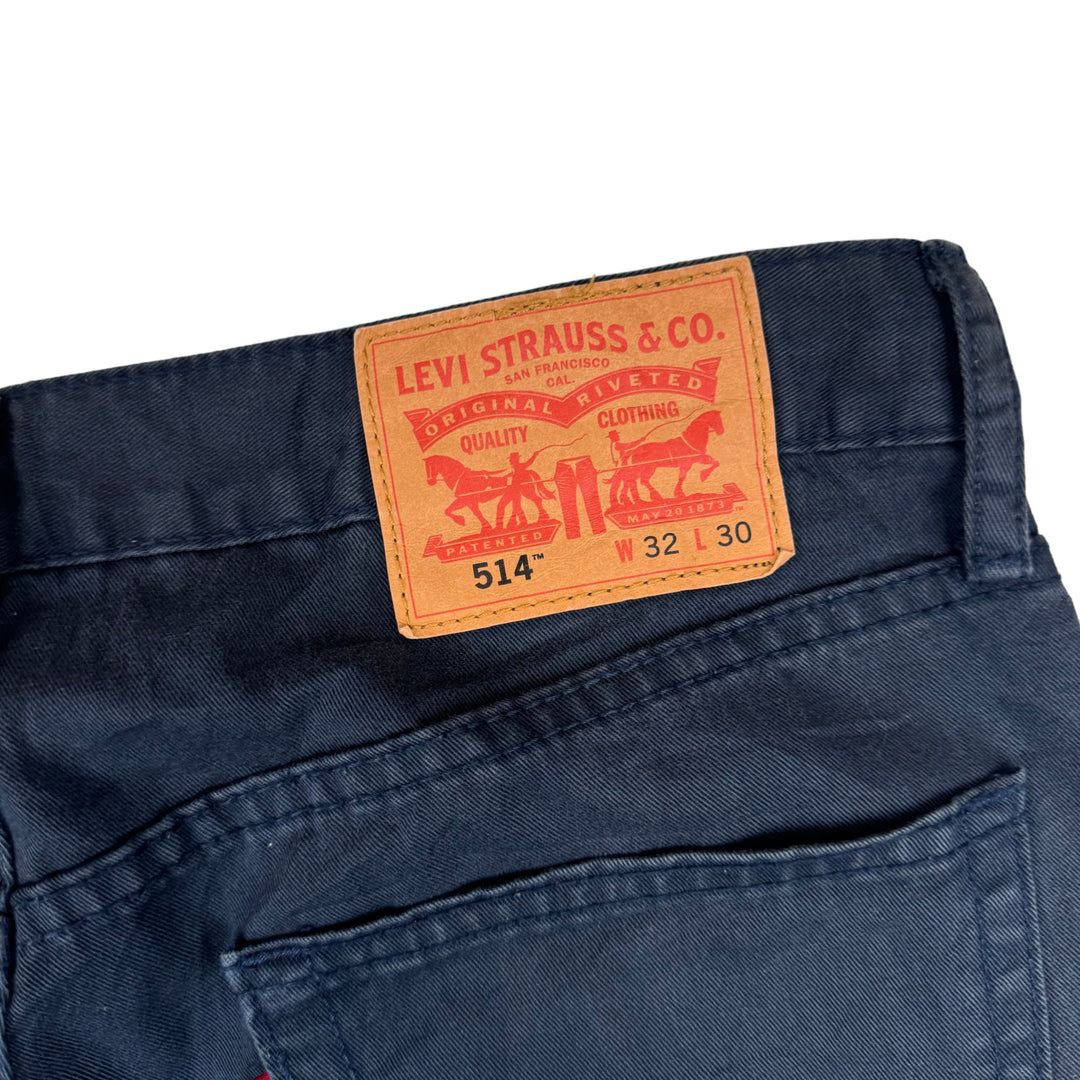Levi's 514 Straight Leg Jeans Navy