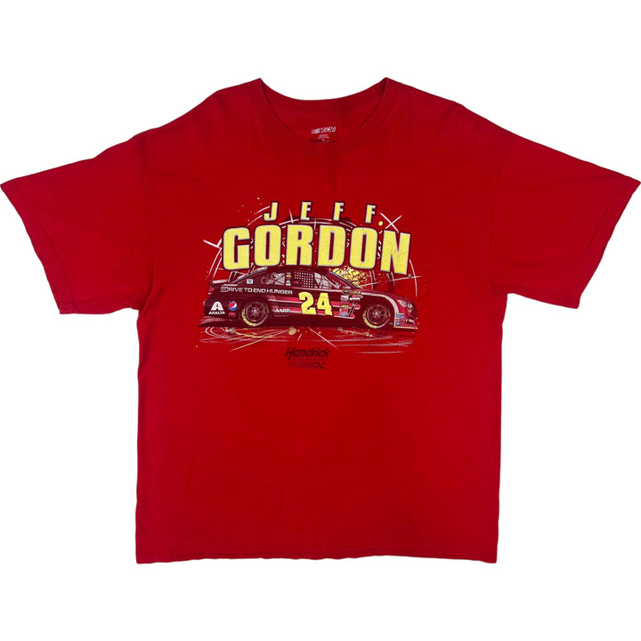 NASCAR Jeff Gordon Graphic T-shirt Red