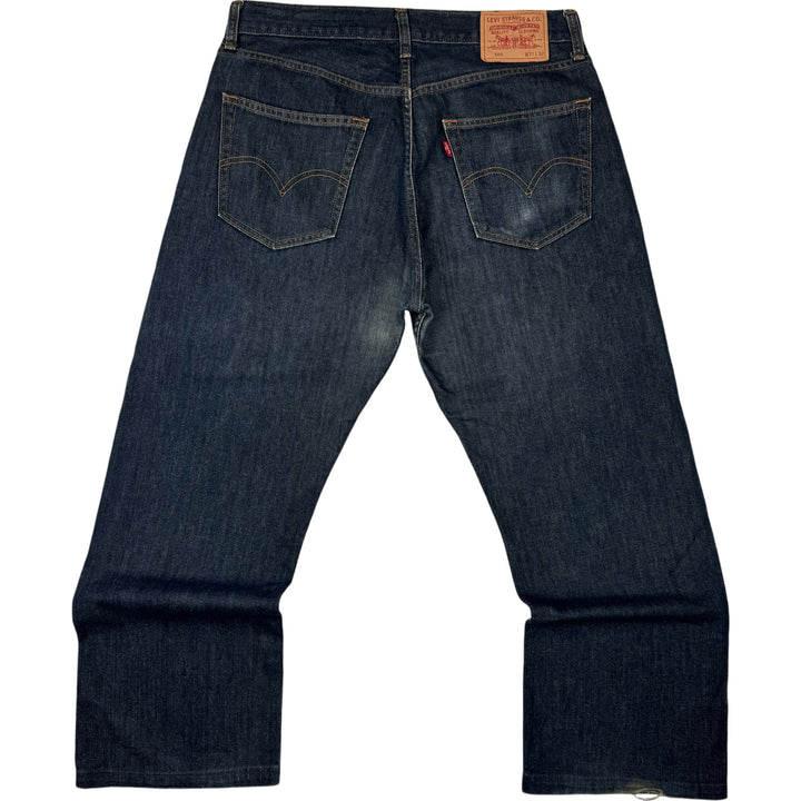 Levi's 508 Denim Jeans Blue Dark Wash