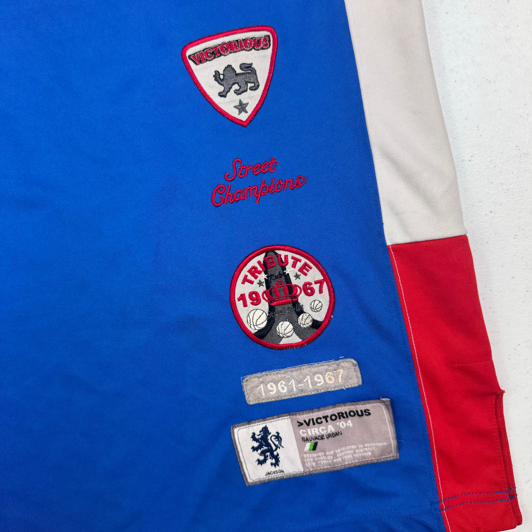 Vintage Victorious New York 212 Basketball Jersey Street Champions