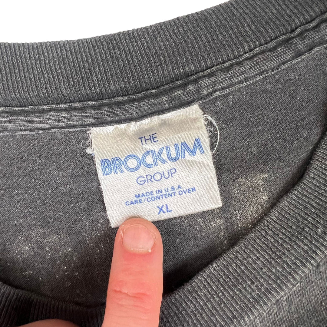 Vintage 1991 Guns N' Roses Use Your Illusion 2 Tour Graphic T-shirt Brockum Black Rare