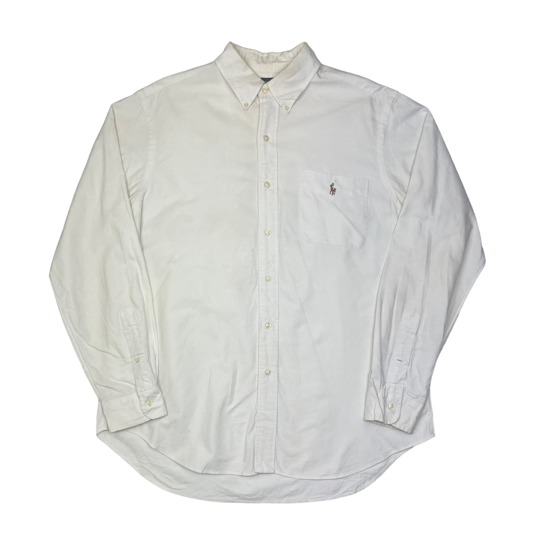 Ralph Lauren White Long Sleeve Shirt