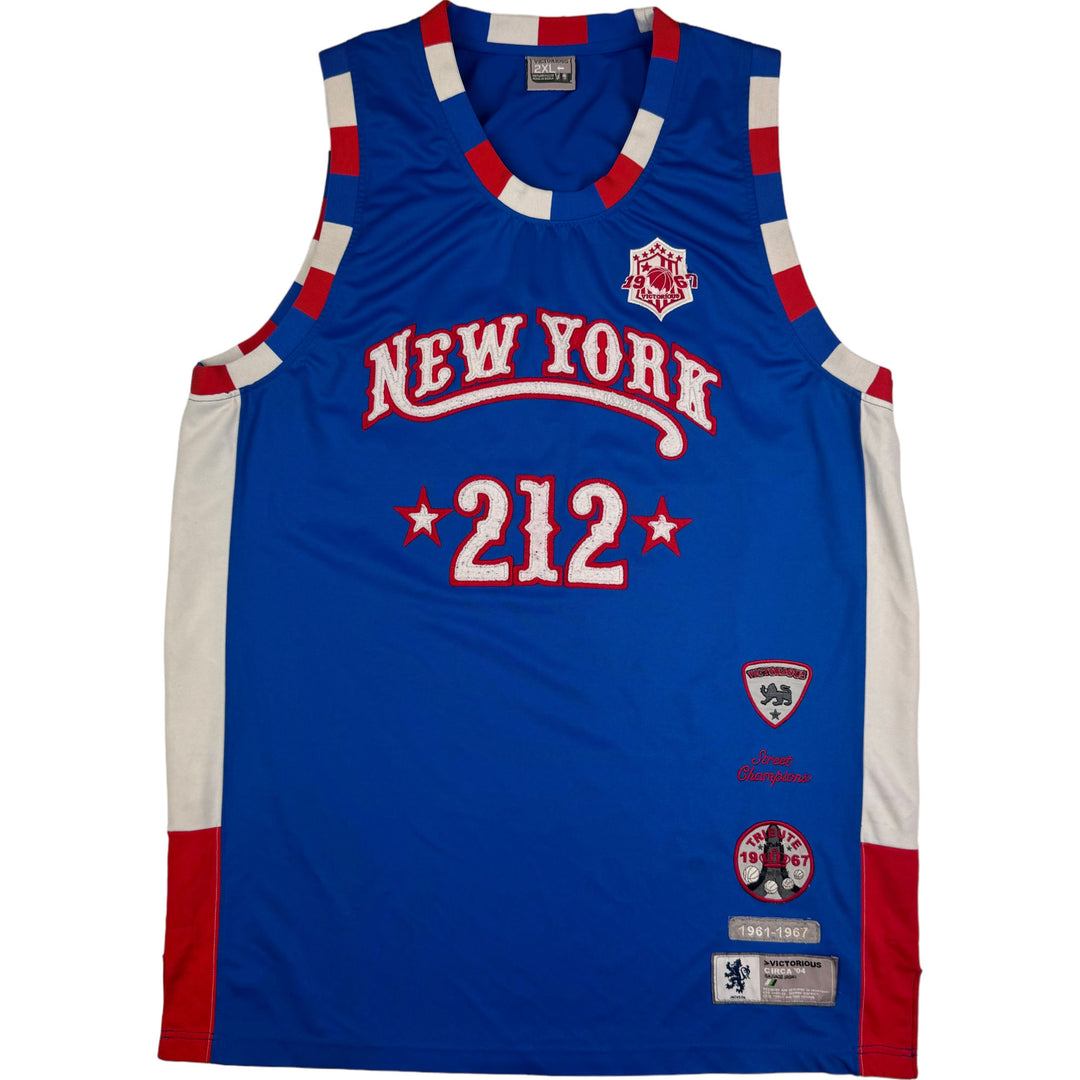 Vintage Victorious New York 212 Basketball Jersey Street Champions