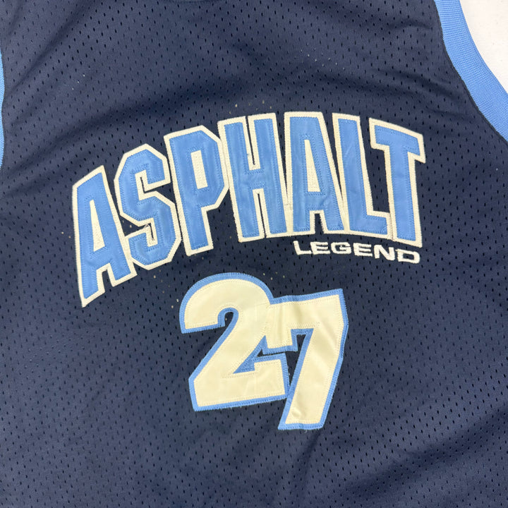 Starter Asphalt Legend 27 Basketball Jersey Navy