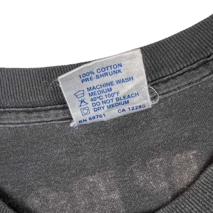 Vintage 1991 Guns N' Roses Use Your Illusion 2 Tour Graphic T-shirt Brockum Black Rare