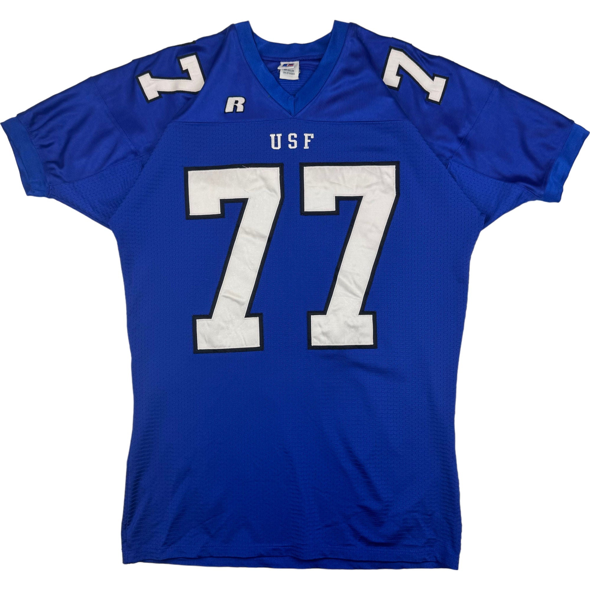 Usf Jersey Russell Athletic USF 77 Football Jersey Blue Bring It Back