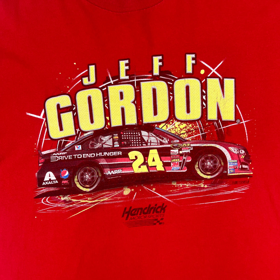 NASCAR Jeff Gordon Graphic T-shirt Red
