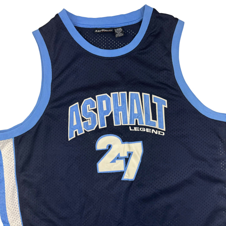 Starter Asphalt Legend 27 Basketball Jersey Navy