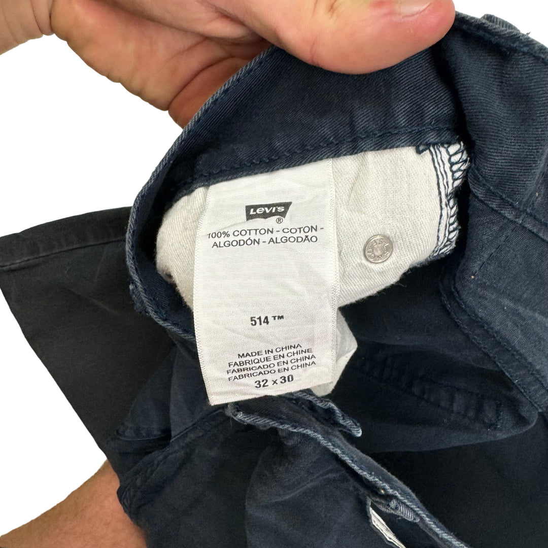 Levi's 514 Straight Leg Jeans Navy