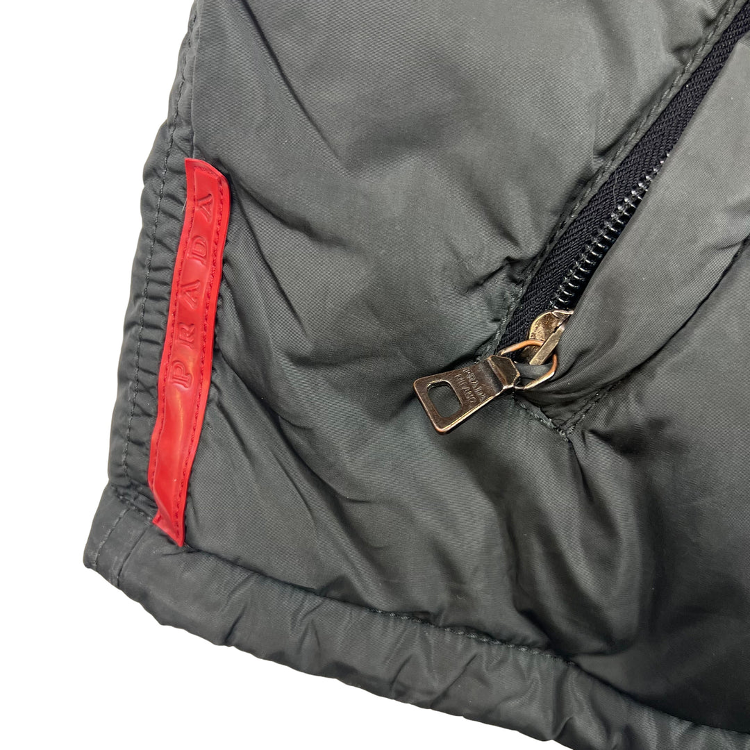 Prada Down Puffer Gilet Vest