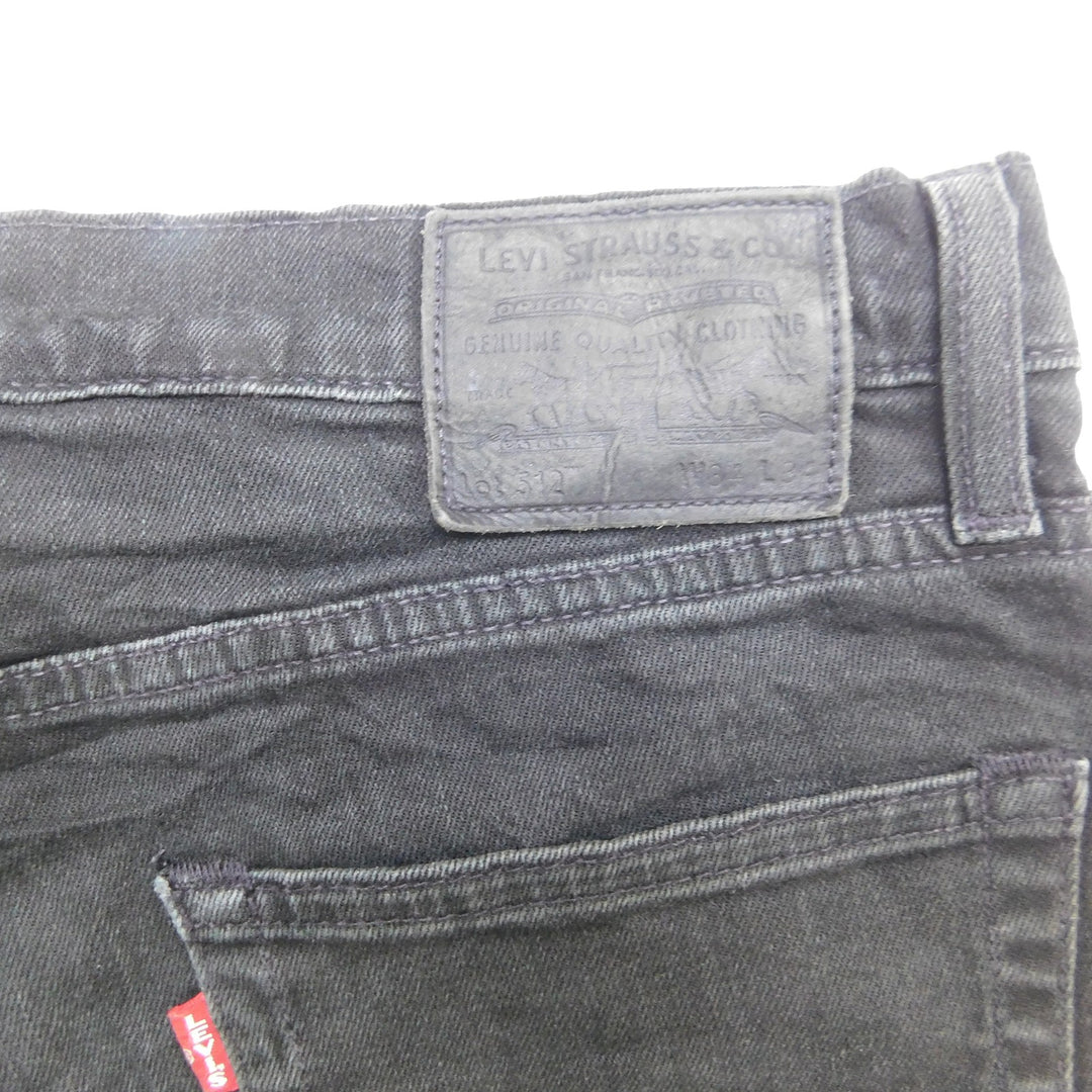 Levi's 512 Black Jeans
