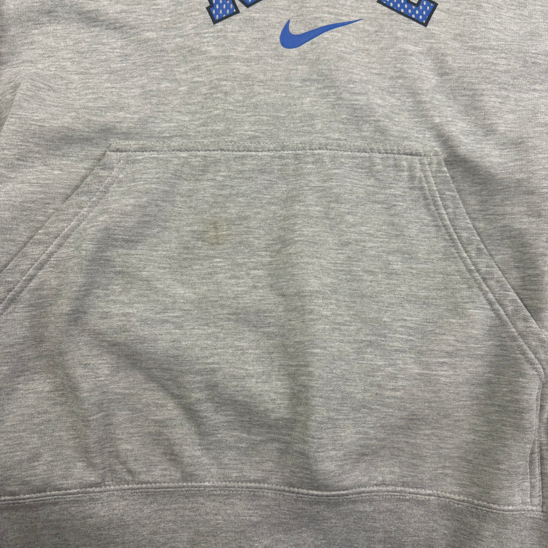 Nike 00's Pullover Center Swoosh Hoodie Grey