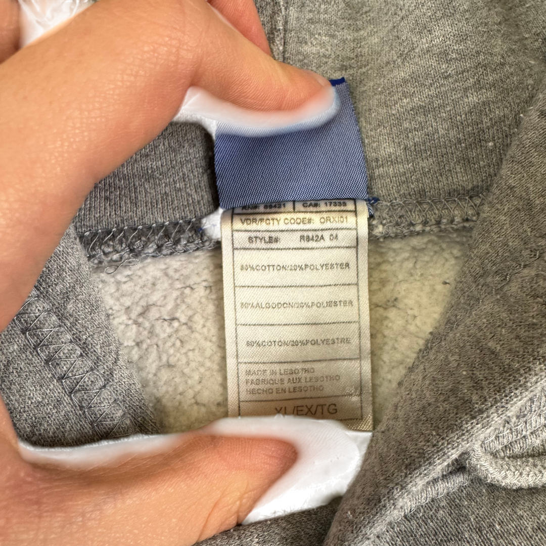 Reebok Panthers NFL Pro Hoodie Grey