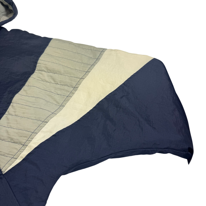 Vintage Starter 90's Georgetown Hoyas Half-Zip Pullover Pro Sports Jacket Navy