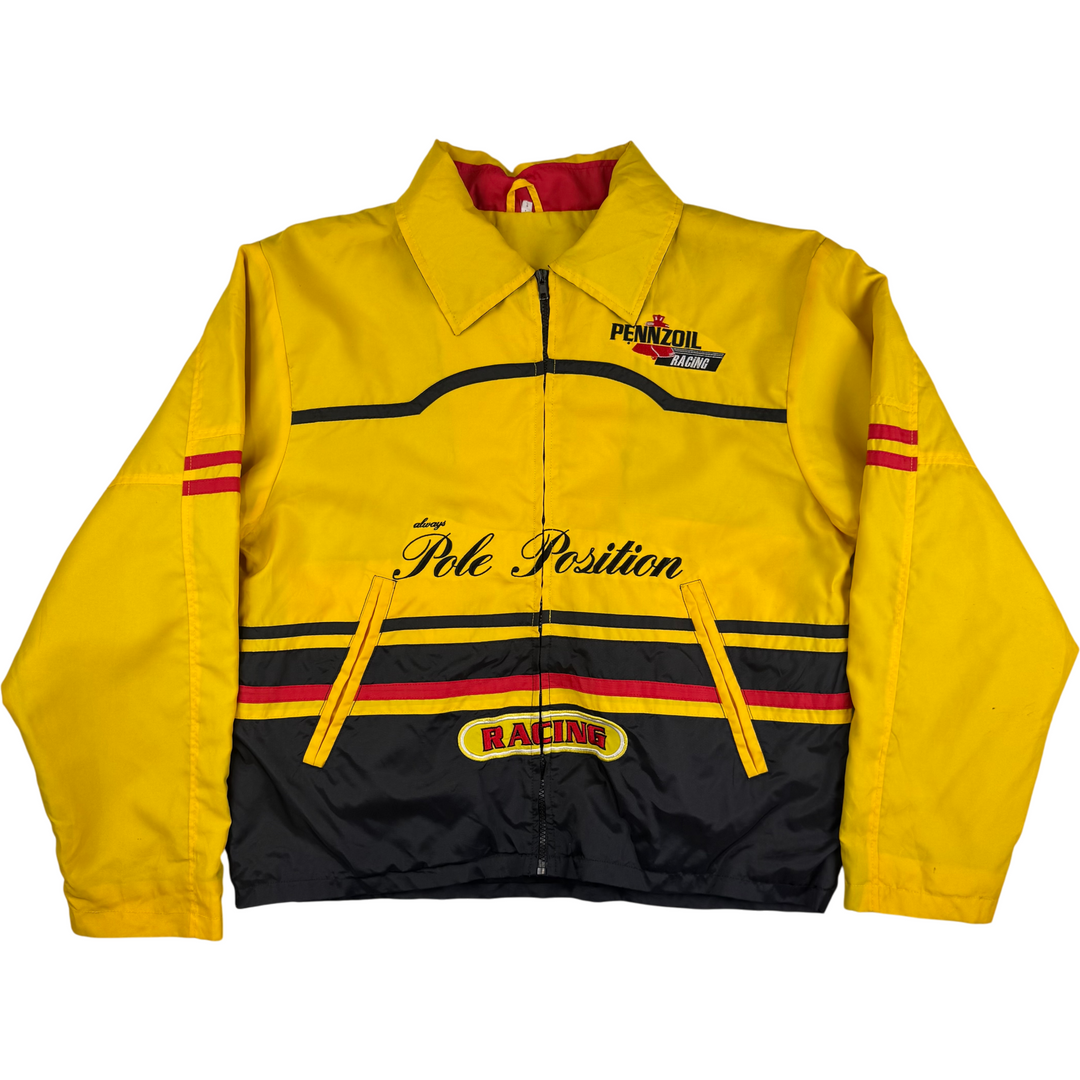 Vintage Pennzoil Racing Full-Zip Jacket Yellow