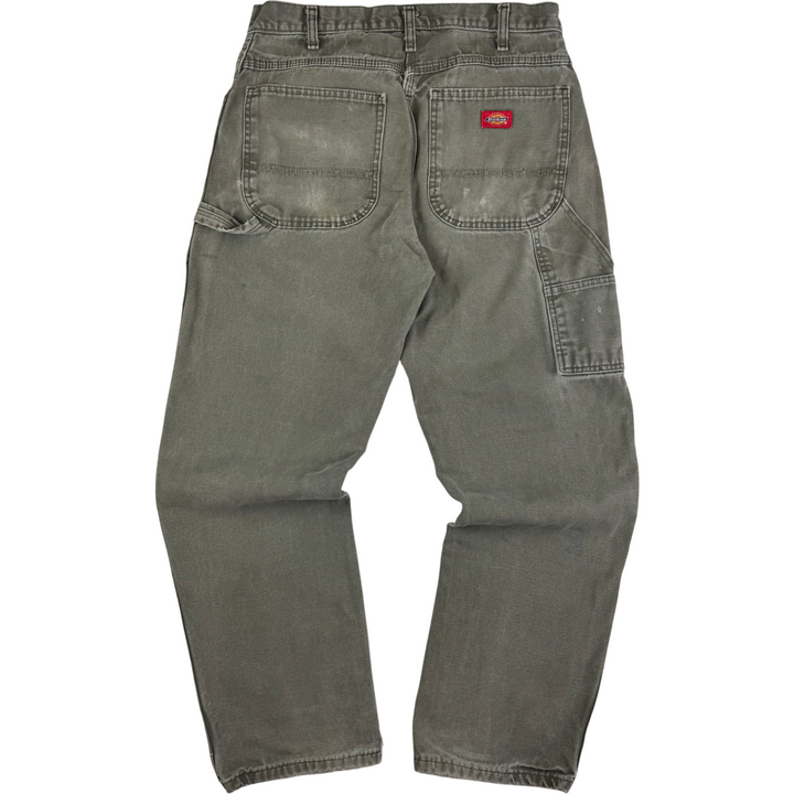 Dickies Workwear Carpenter Trousers Green