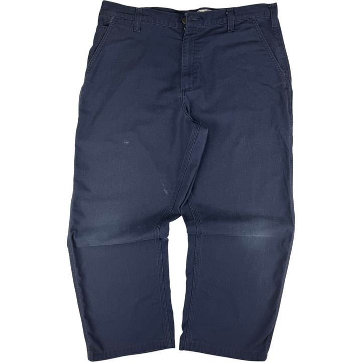 Carhartt Wide Leg Workwear Trousers Navy