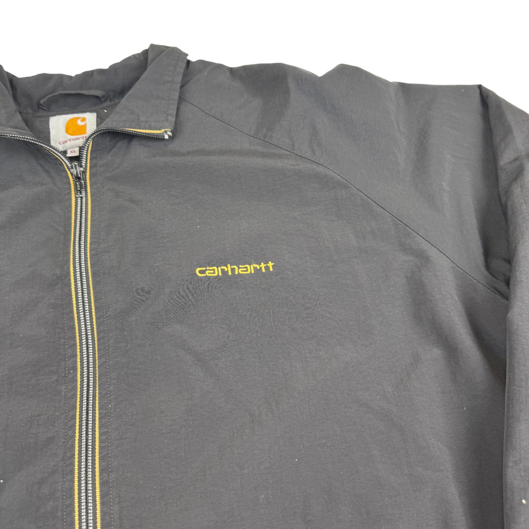 Carhartt Relay Full-Zip Harrington Jacket Black Yellow