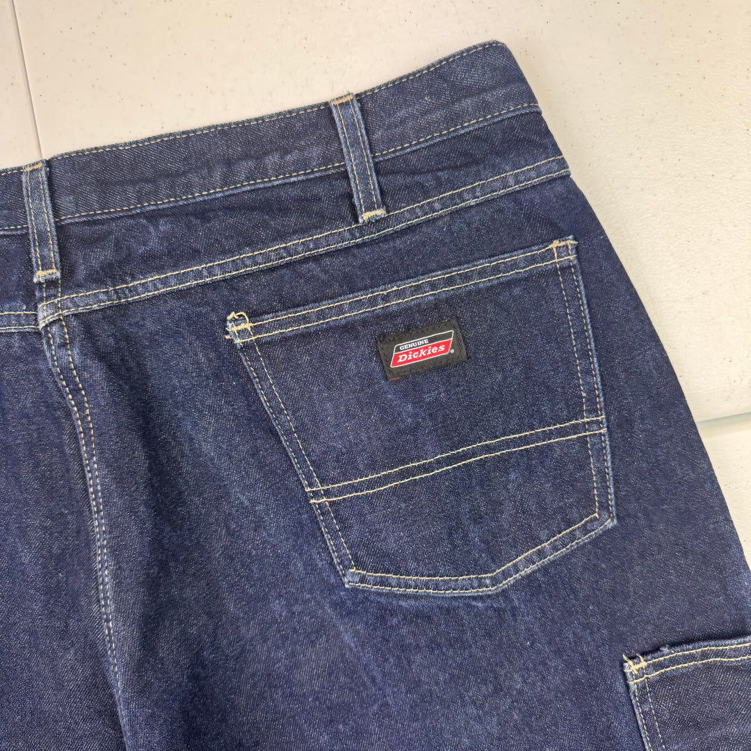 Dickies Denim Workwear Shorts Blue