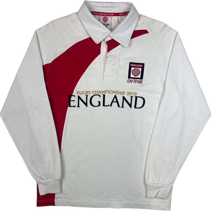England Rugby Championship 2010 Tour Long Sleeve Shirt White