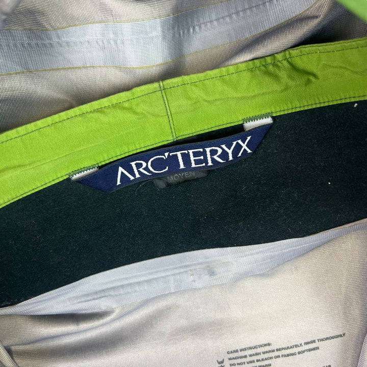 Vintage 00s Arc'teryx Sidewinder TR Shell Goretex XCR Jacket Green