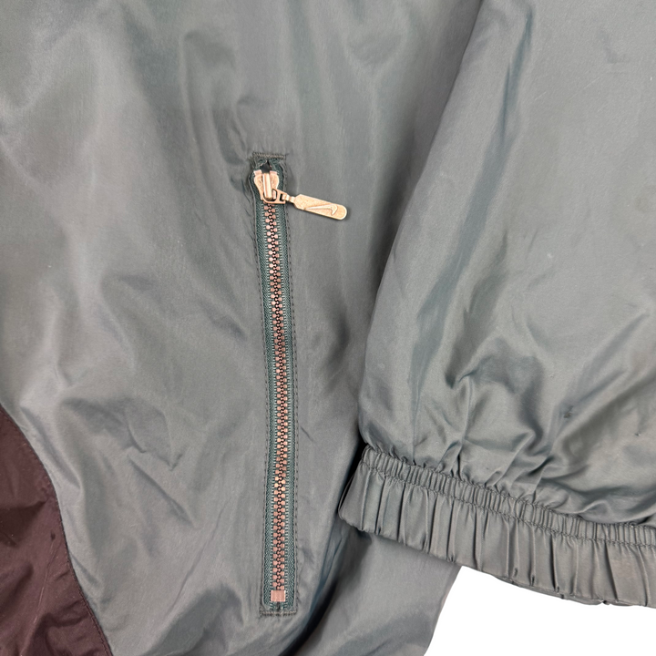 Nike 90s Full-Zip Big Swoosh Track Jacket Blue Black