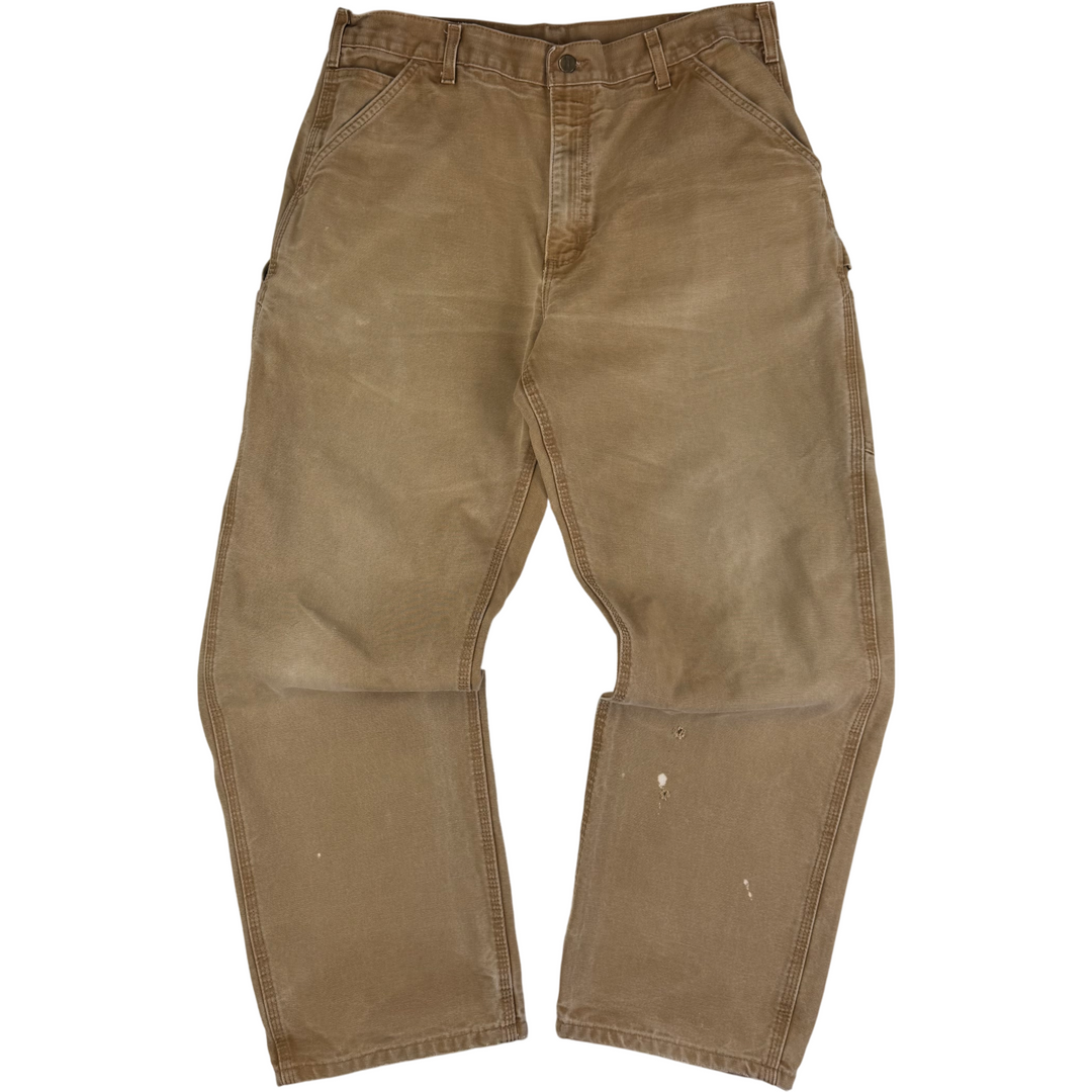Carhartt Workwear Carpenter Trousers Brown