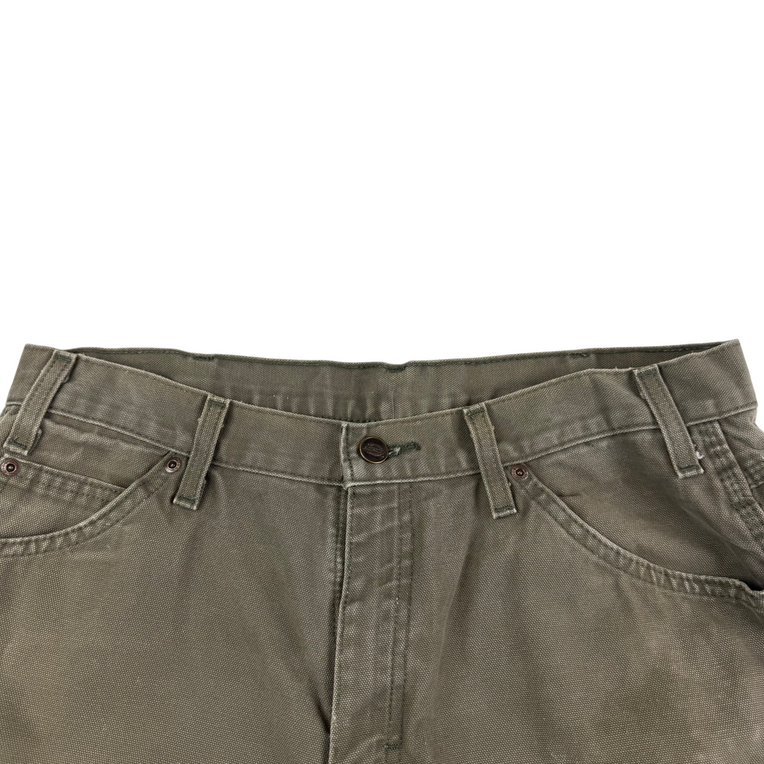Dickies Workwear Carpenter Trousers Green