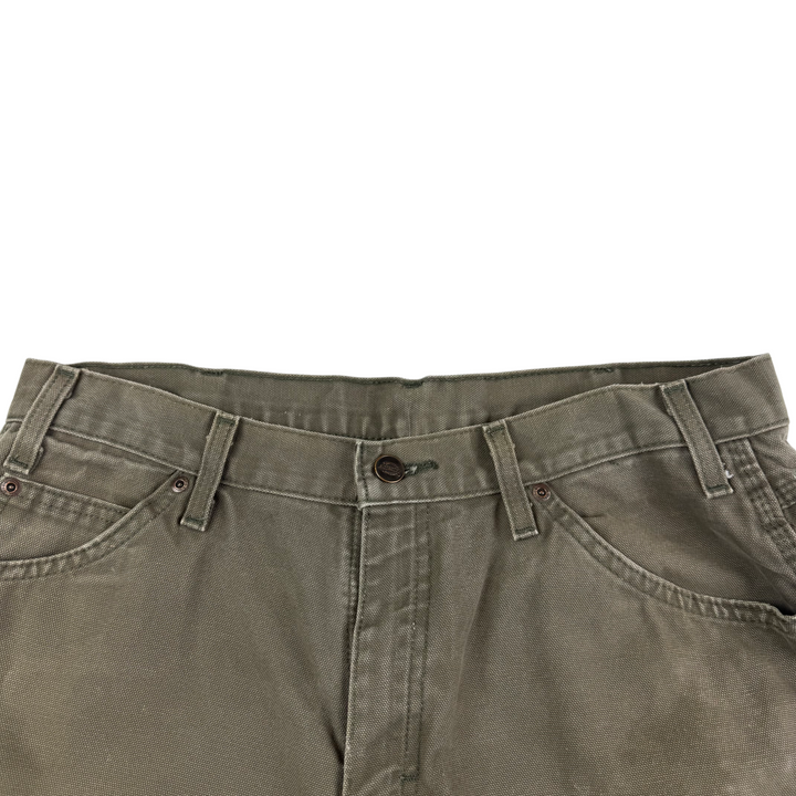 Dickies Workwear Carpenter Trousers Green