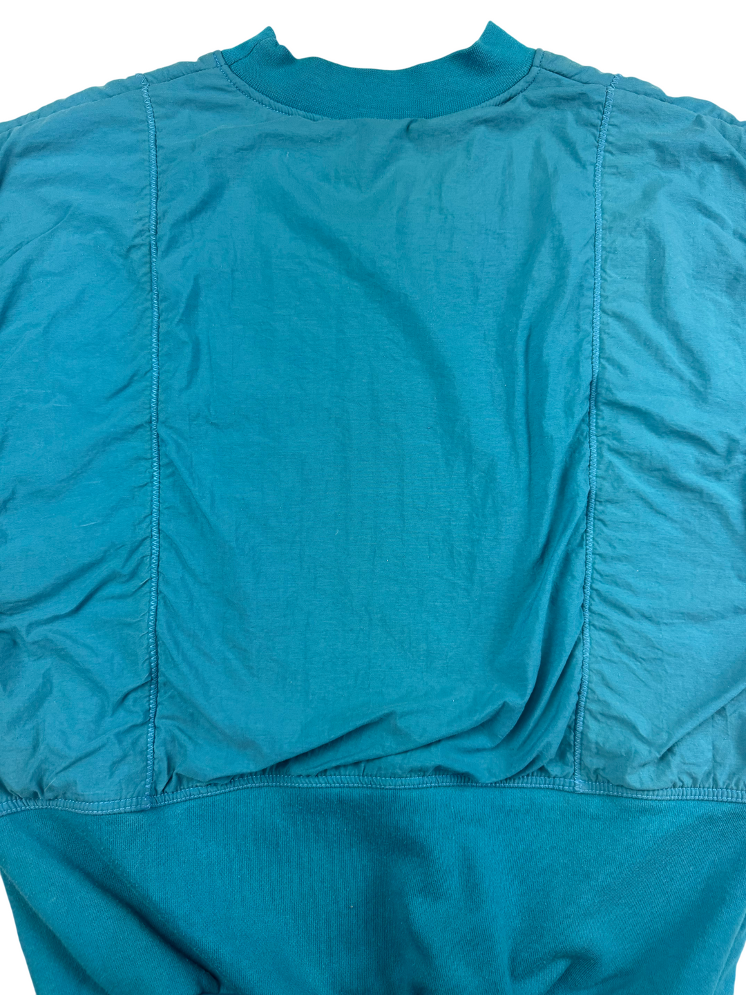 Vintage Nike 90's Embroidered Logo Sweatshirt Aqua Blue