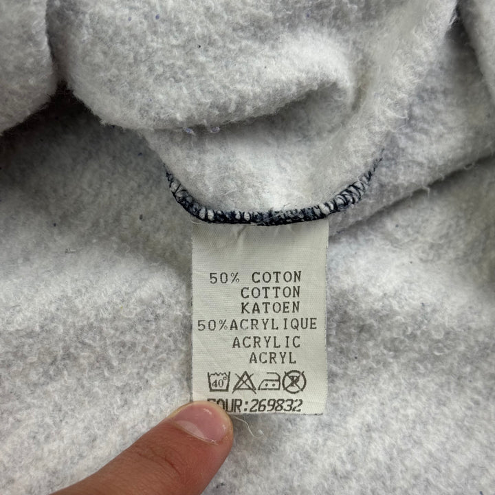 Coca Cola 90's Striped Blue Cotton Crewneck Sweatshirt Navy