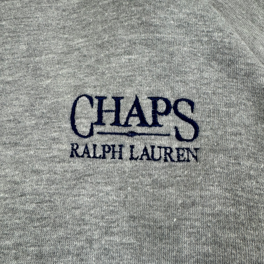 Chaps Ralph Lauren 90s Crewneck Sweatshirt Grey