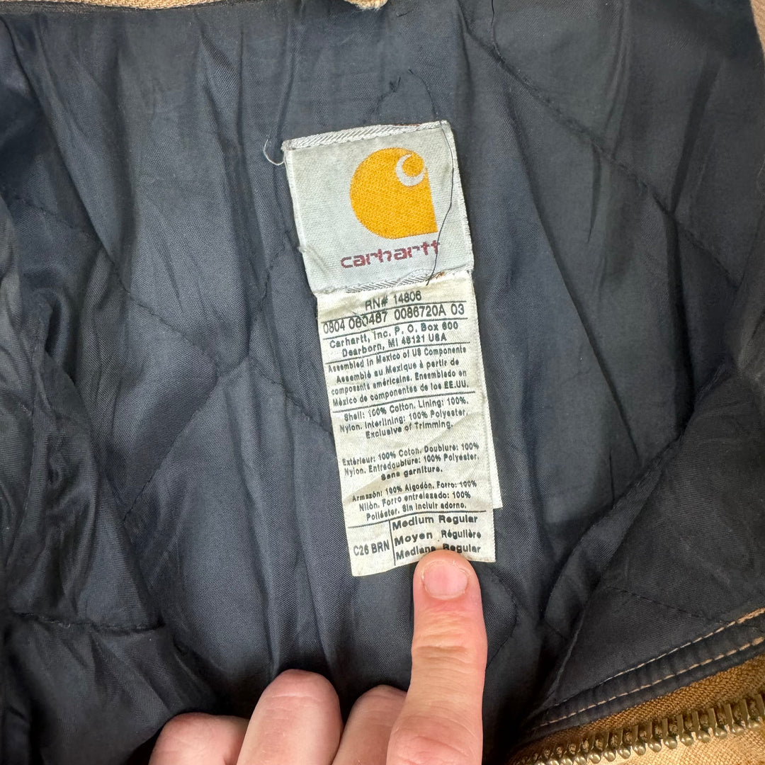 Carhartt Canvas Workwear Duck Jacket Beige C26 BRN