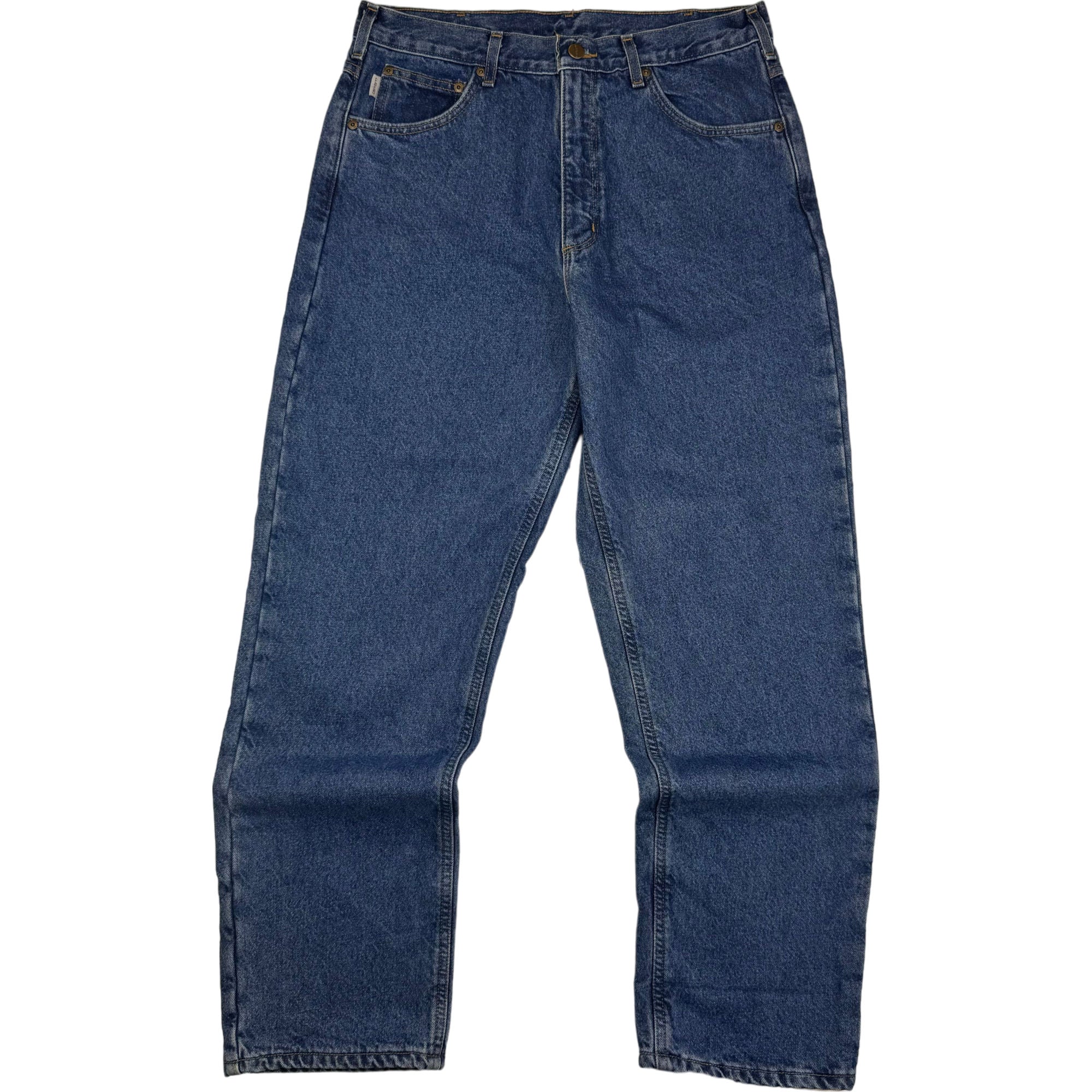 Flannel lined carhartt jeans deals