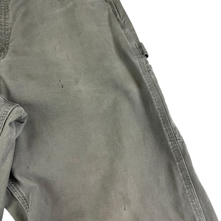 Carhartt Carpenter Loose Fit Workwear Trousers Green