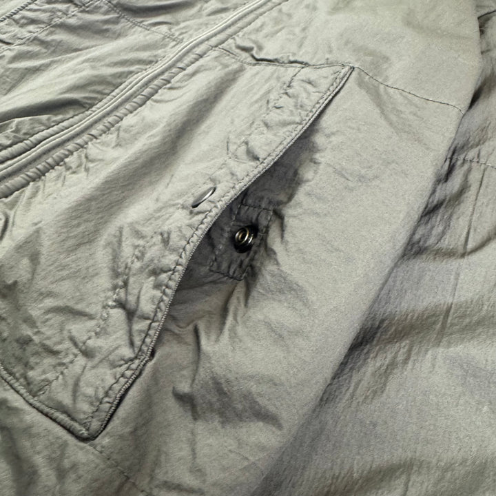 Stone Island Junior Hooded Jacket Grey