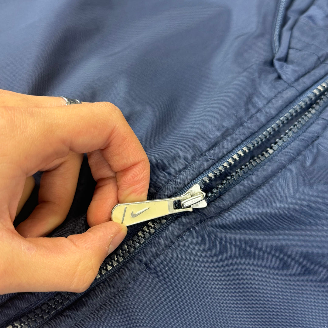 Nike 00's Full-Zip Swoosh Logo Track Jacket Navy