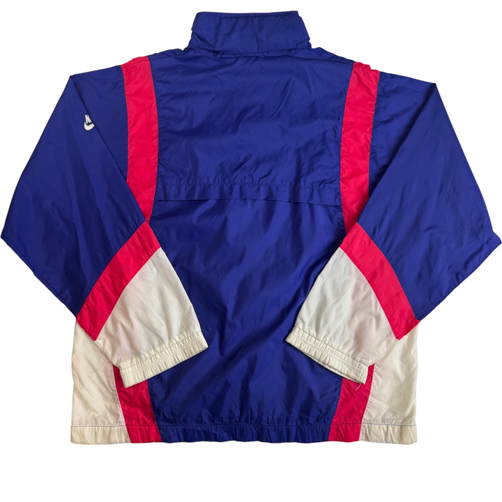 Vintage Nike 90's Full-Zip Track Jacket Blue Red