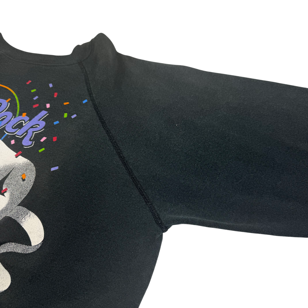 Vintage Hanes 90's Hard Rock Cafe Mardi Gras Sweatshirt Black