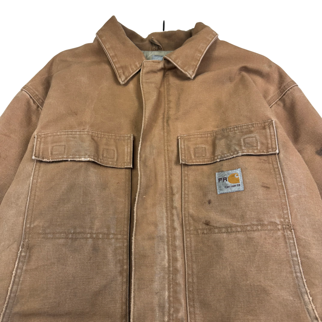 Carhartt Artic Workwear Full-Zip Jacket Brown FRC066 BRN