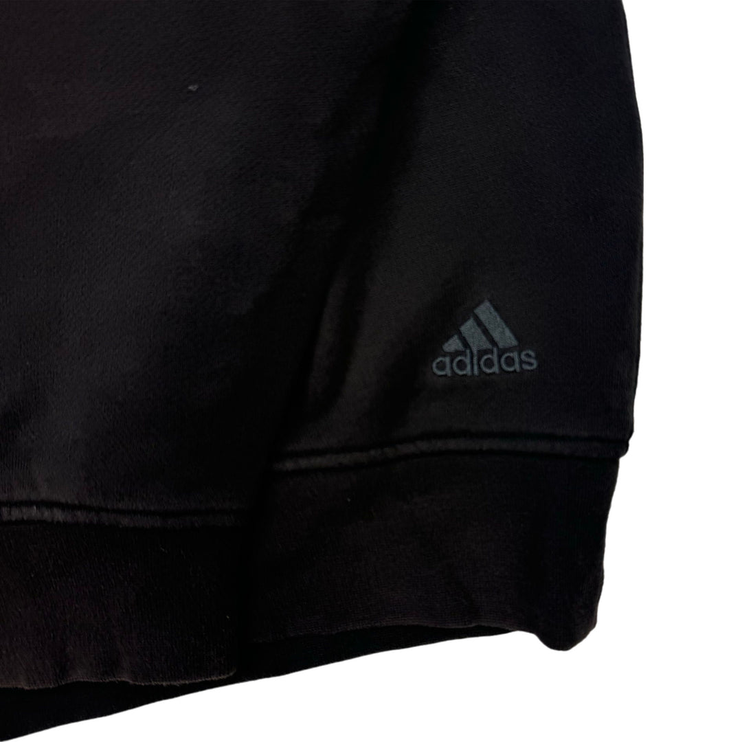 Adidas Spell Out Logo Sweatshirt Black