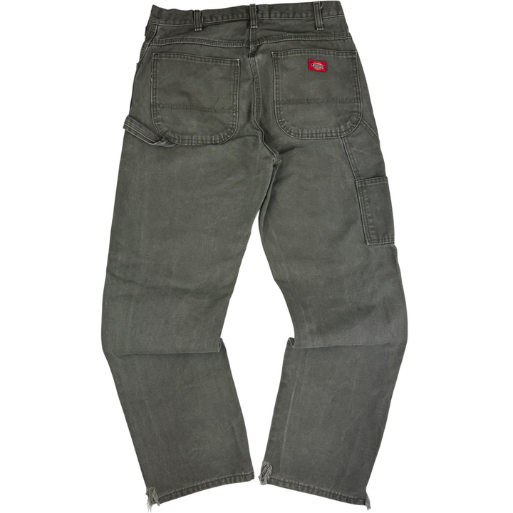 Dickies Carpenter Workwear Trousers Green