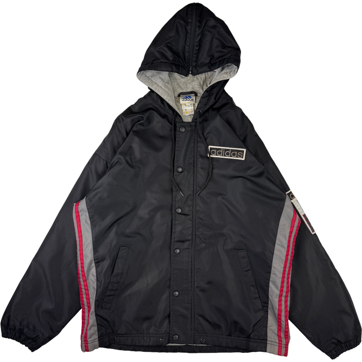 Adidas 90's Full-Zip Hooded Jacket Black