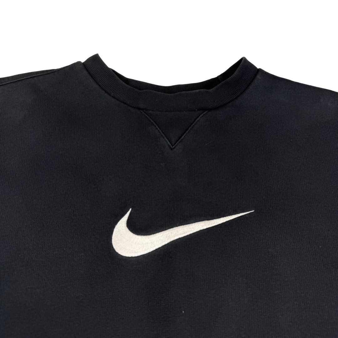 Nike Swoosh Crewneck Sweatshirt Black