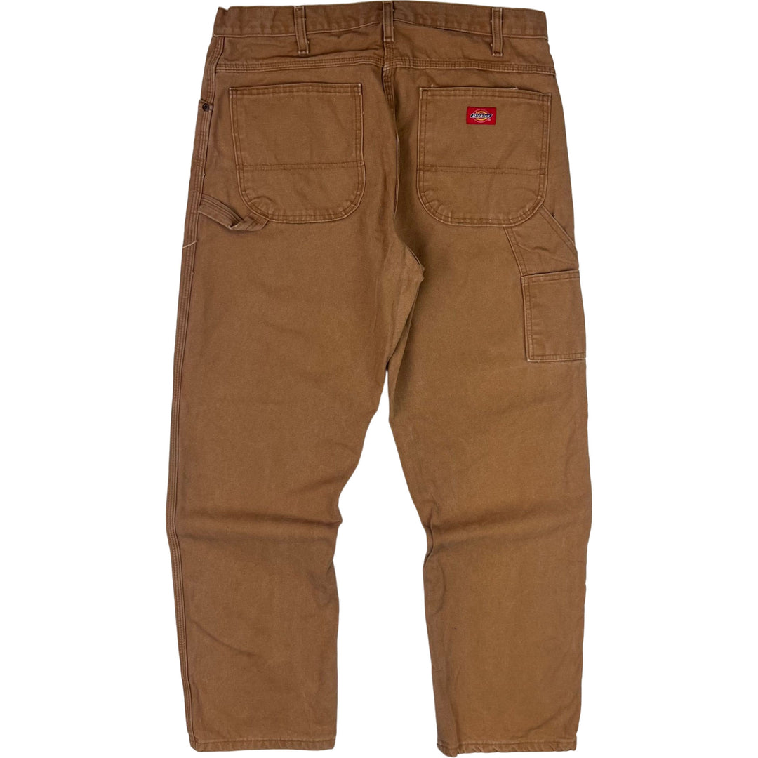 Dickies Workwear Carpenter Trousers Brown