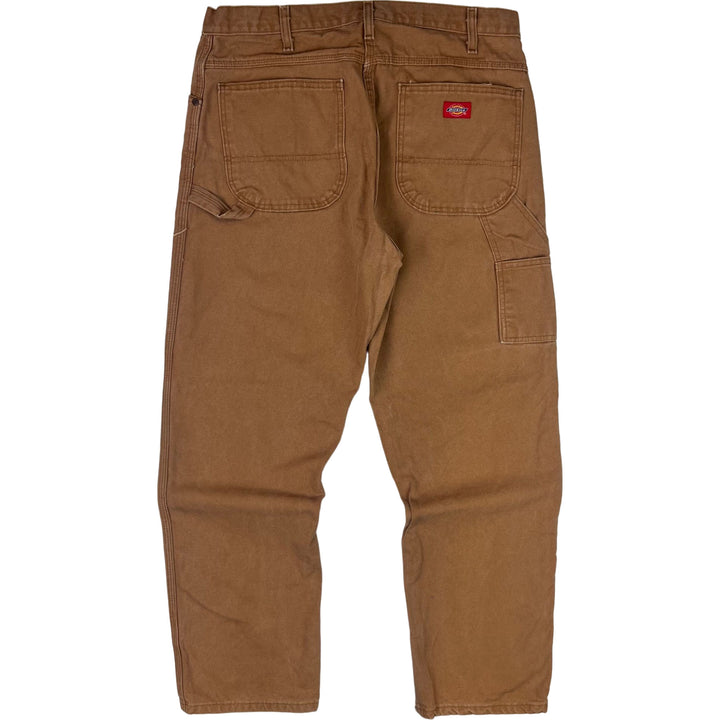 Dickies Workwear Carpenter Trousers Brown