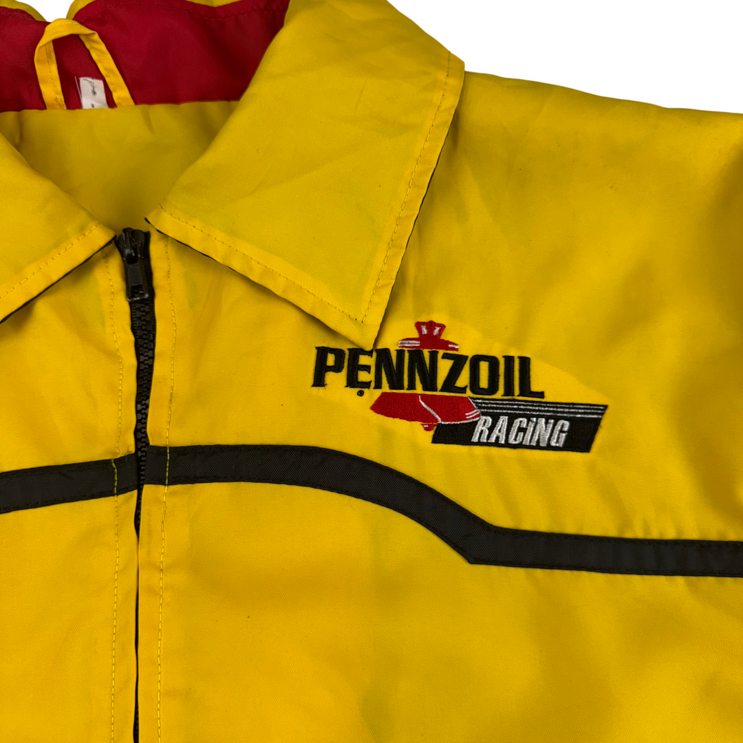 Vintage Pennzoil Racing Full-Zip Jacket Yellow