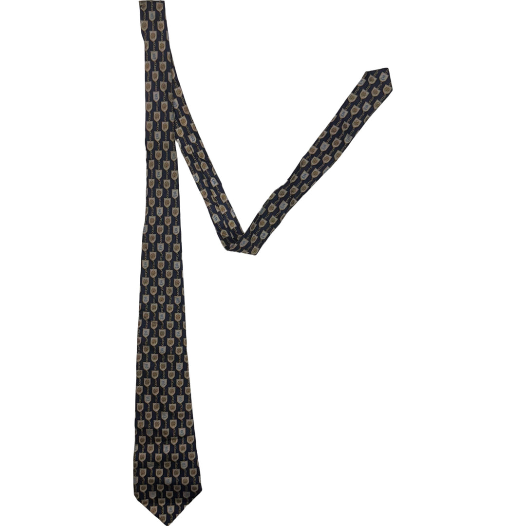Chanel Paris Chain Patterned Silk Tie