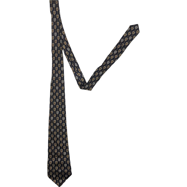 Chanel Paris Chain Patterned Silk Tie